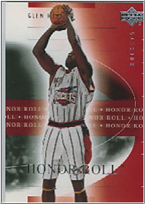 NBA 2001/02 Upper Deck Honor Roll - No. 30 - Glen Rice