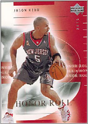 NBA 2001/02 Upper Deck Honor Roll - No. 55 - Jason Kidd