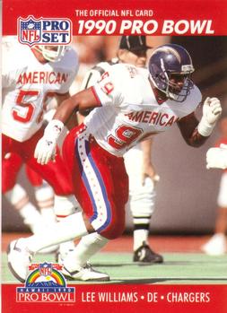 NFL 1990 ProSet - No 376 - LeeWilliams