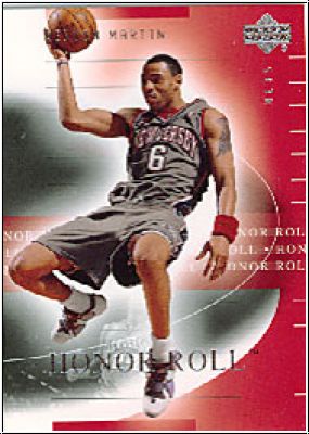 NBA 2001/02 Upper Deck Honor Roll - No. 56 - Kenyon Martin