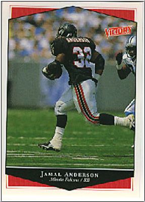 NFL 1999 Upper Deck Victory - No 12 - Jamal Anderson