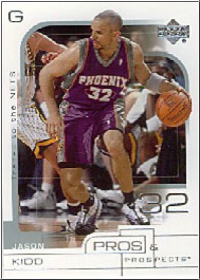 NBA 2001/02 Upper Deck Pros &amp; Prospects - No 64 - J. Kidd