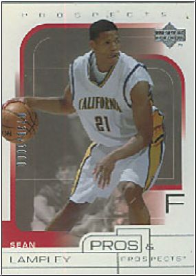 NBA 2001 / 02 Upper Deck Pros & Prospects - No 92 - Lampley