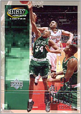 NBA 2001 / 02 Upper Deck Playmakers - No 6 - Paul Pierce