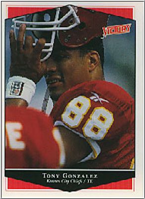 NFL 1999 Upper Deck Victory - No 127 - Tony Gonzalez