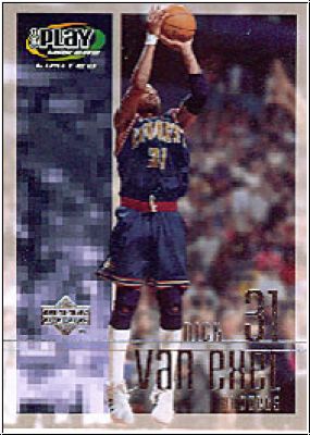 NBA 2001 / 02 Upper Deck Playmakers - No 21 - Nick van Exel