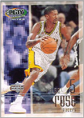 NBA 2001-02 Upper Deck Playmakers - No. 32 - Jalen Rose