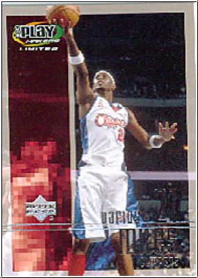 NBA 2001 / 02 Upper Deck Playmakers - No 35 - Darius Miles