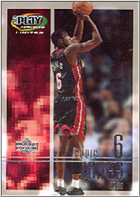 NBA 2001 / 02 Upper Deck Playmakers - No 47 - Eddie Jones