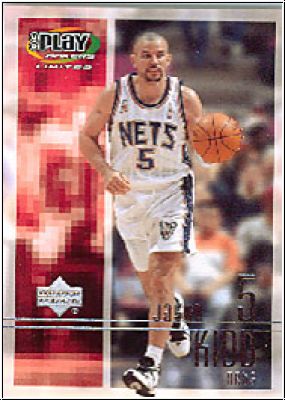 NBA 2001 / 02 Upper Deck Playmakers - No 60 - Jason Kidd