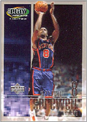 NBA 2001 / 02 Upper Deck Playmakers - No 63 - Latrell Sprewell