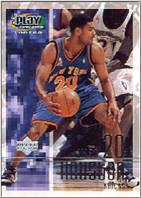 NBA 2001 / 02 Upper Deck Playmakers - No 62 - Allan Houston