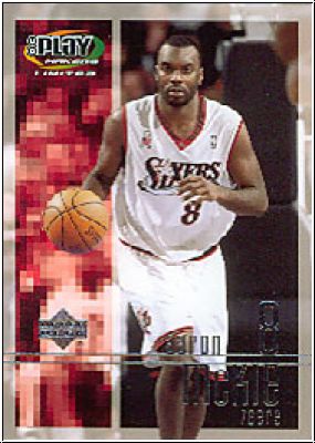 NBA 2001 / 02 Upper Deck Playmakers - No 72 - Aaron McKie