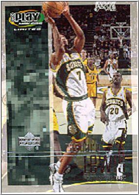 NBA 2001/02 Upper Deck Playmakers - No 89 - Rashard Lewis