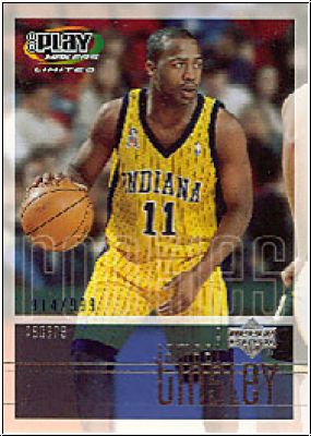 NBA 2001 / 02 Upper Deck Playmakers - No 138 - Jamaal Tinsley