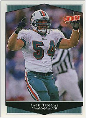 NFL 1999 Upper Deck Victory - No. 135 - Zach Thomas