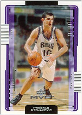 NBA 2001 / 02 Upper Deck MVP - No 144 - Predrag Stojakovic