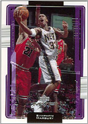 NBA 2001-02 Upper Deck MVP - No. 104 - Stephon Marbury