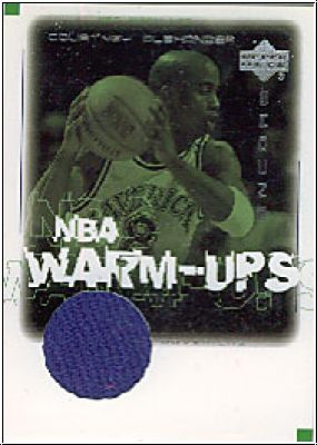 NBA 2000 / 01 Upper Deck Encore NBA Warm-Ups - No CA-W - Courtney Alexander