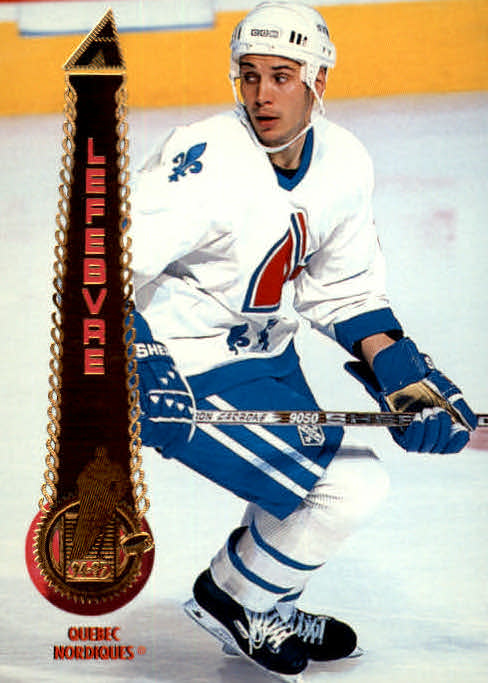 NHL 1994 / 95 Pinnacle - No 379 - Sylvain Lefebvre