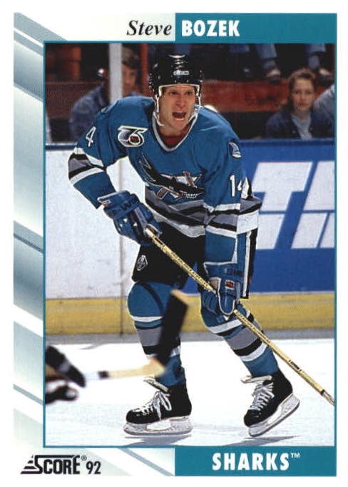 NHL 1992 / 93 Score - No 37 - Steve Bozek