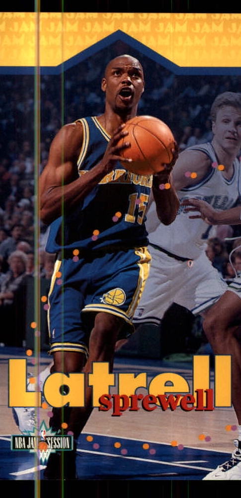 NBA 1995-96 Jam Session - No 37 - Latrell Sprewell