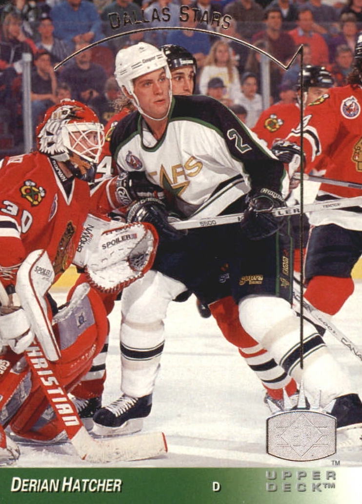 NHL 1993 / 94 Upper Deck SP Inserts - No 37 - Derian Hatcher
