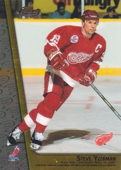 NHL 1998-99 Finest Double Sided Mystery Finest - No M37 - Steve Yzerman / Steve Yzerman