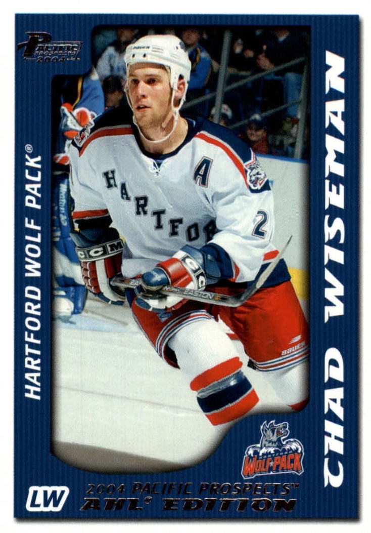 NHL 2003-04 Pacific AHL Prospects - No. 37 - Chad Wiseman