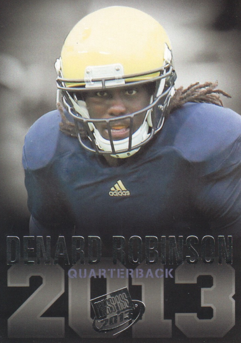 NFL 2013 Press Pass - No 38 - Denard Robinson