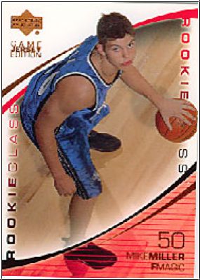 NBA 2000 / 01 Upper Deck - No 425 - Mike Miller