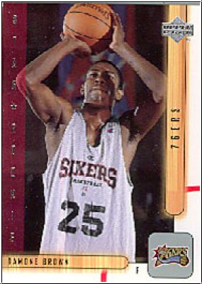 NBA 2001/02 Upper Deck - No 195 - Damone Brown