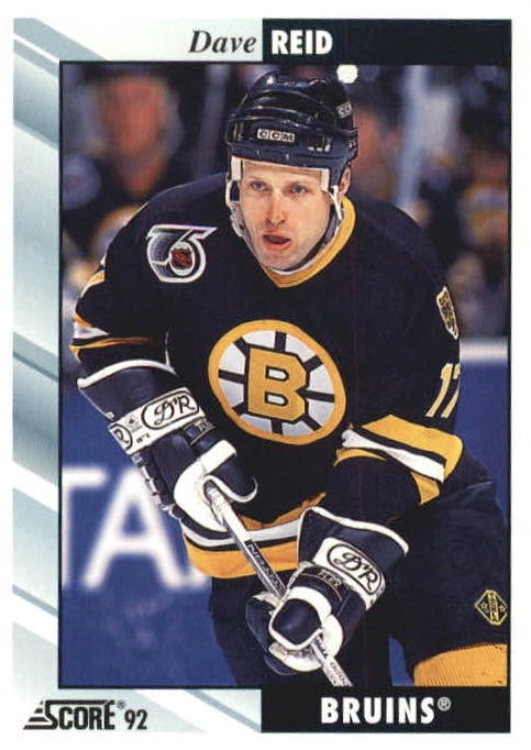 NHL 1992 / 93 Score - No 380 - Dave Reid