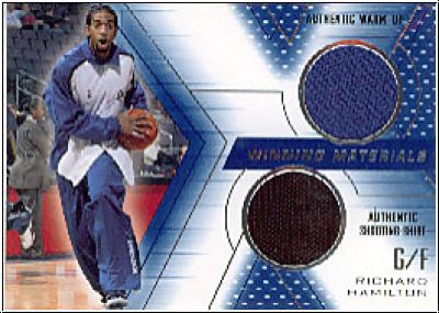 NBA 2001/02 SPx Winning Materials - No RH - Richard Hamilton