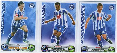 Soccer 2009-10 Topps Match Attax - Hertha BSC Berlin complete set