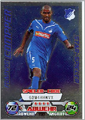 Fussball 2009 / 10 Topps Match Attax - No 150 - Marvin Compper