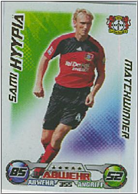 Fussball 2009 / 10 Topps Match Attax - No 355 - Sami Hyppiä