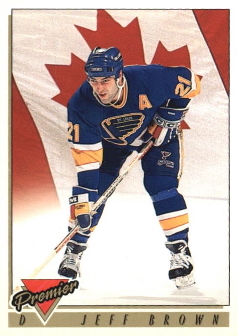 NHL 1993-94 OPC Premier - No 381 - Jeff Brown