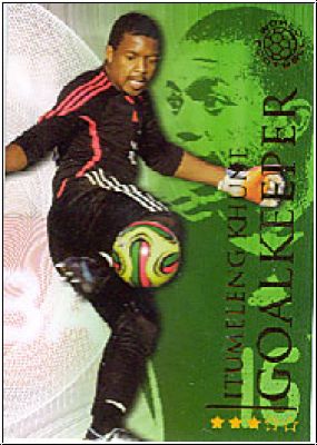 Soccer 2009 futera World Football - No 035 - Itumeleng Khune