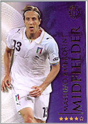 Soccer 2009 futera World Football - No 178 - Massimo Ambrosini