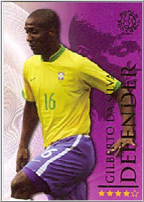 Fussball 2009 futera World Football - No 087 - Gilberto da Silva