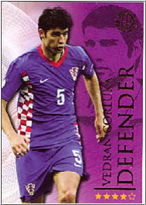 Fussball 2009 futera World Football - No 086 - Vedran Corluka