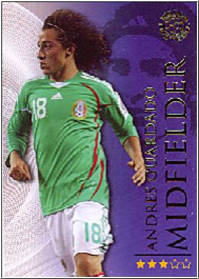 Soccer 2009 futera World Football - No 220 - Andres Guardado