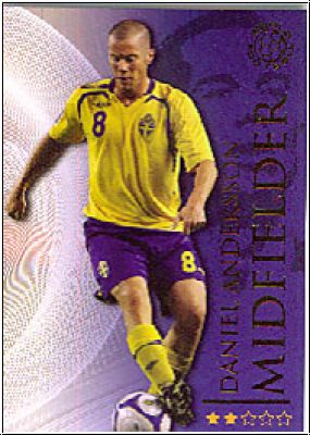 Soccer 2009 futera World Football - No 179 - Daniel Andersson