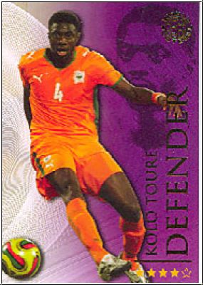 Fussball 2009 futera World Football - No 161 - Kolo Toure