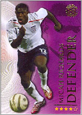 Fussball 2009 futera World Football - No 148 - Micah Richards