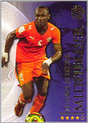 Soccer 2009 futera World Football - No 290 - Didier Zokora