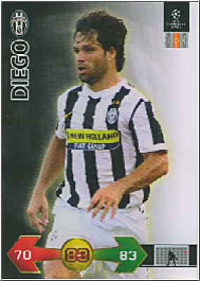 Soccer 2009 Panini UEFA Superstrikes - No 182 - Diego