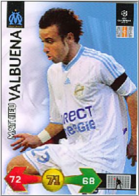 Fussball 2009 Panini UEFA Superstrikes - No 238 - M. Valbuena