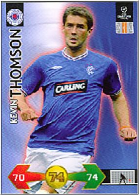 Soccer 2009 Panini UEFA Superstrikes - No 254 - K. Thomson